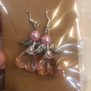 Angel earrings
